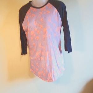 Womens LuLaRoe 3/4 Sleeve Shirt
